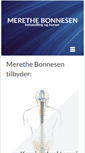Mobile Screenshot of merethebonnesen.dk